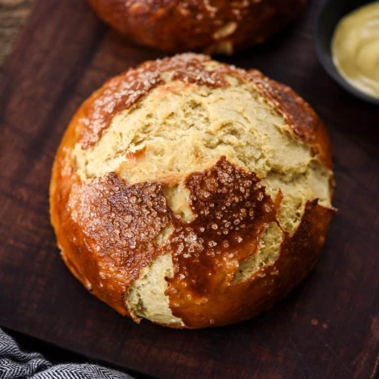 Pretzel Bread Bowls Recipe (1)