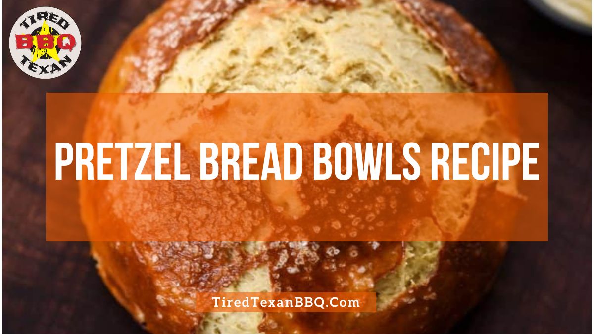Pretzel Bread Bowls Recipe