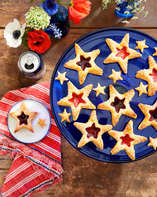 Puff Pastry Star Cookies