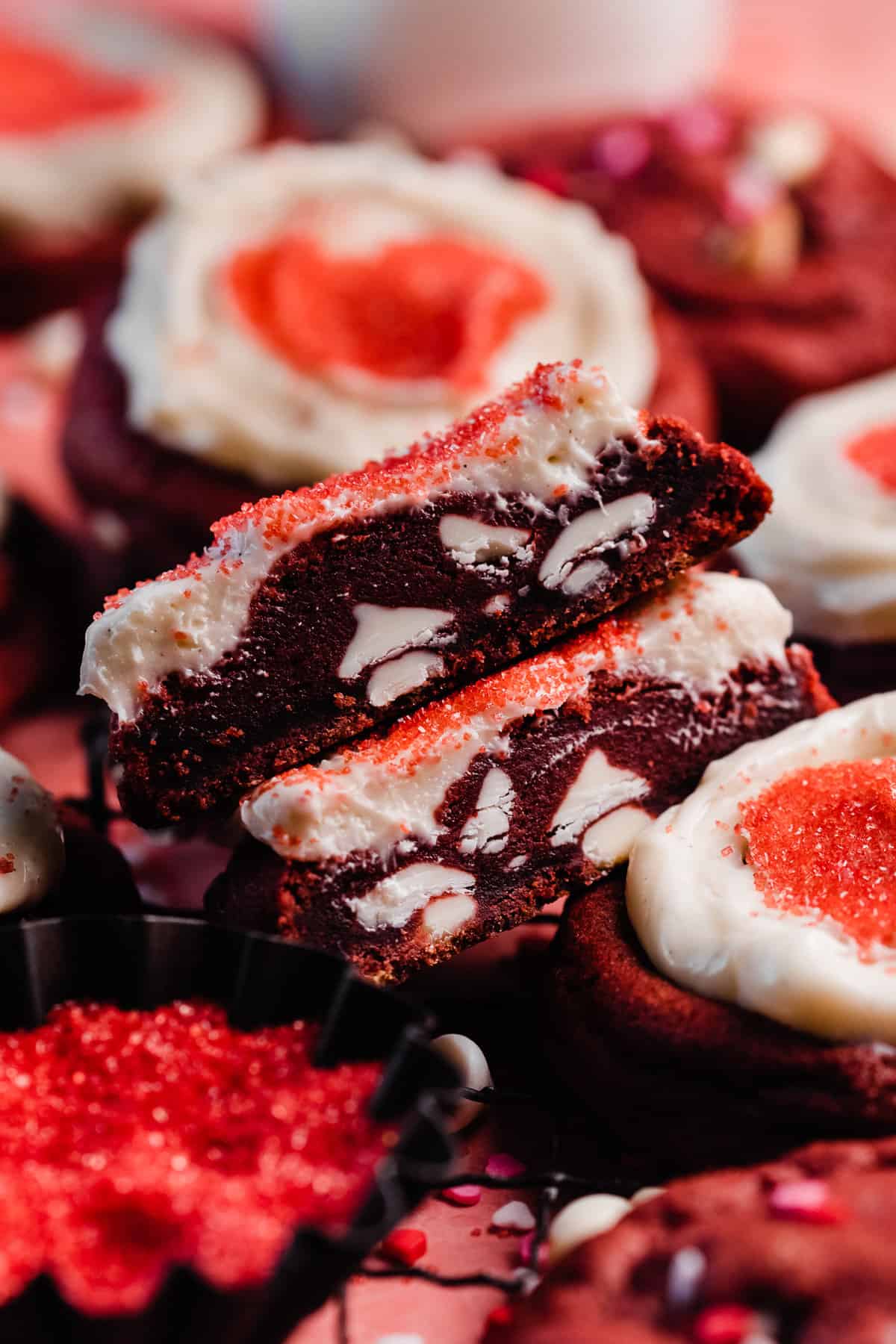 Red Velvet Cookies with Cream Cheese Frosting Recipe (3)
