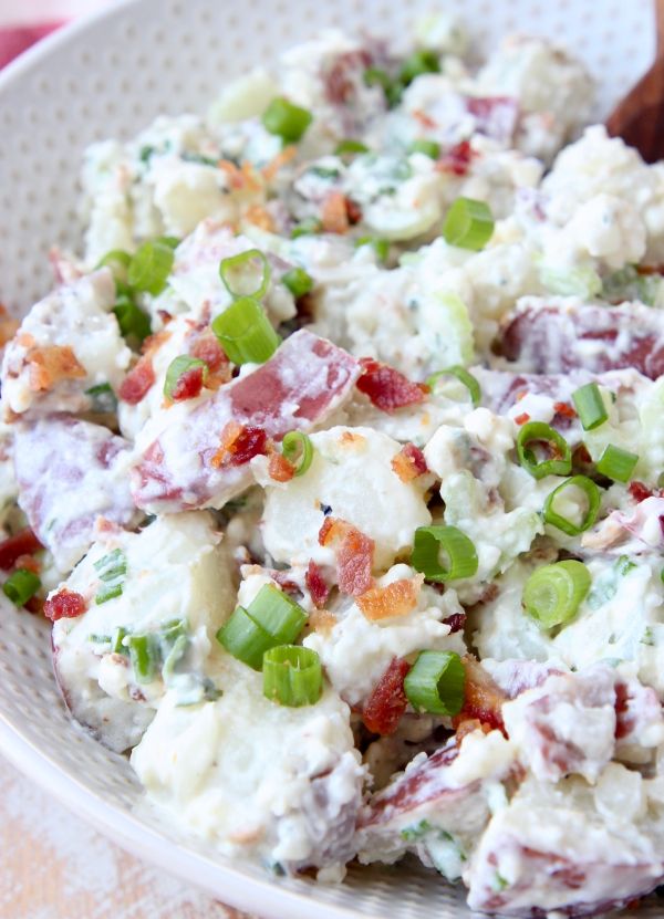 Red, White & Blue Potato Salad