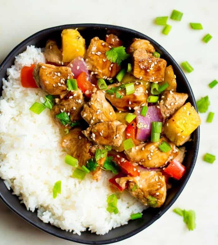 Sheet Pan Pineapple Teriyaki Chicken Recipe (1)