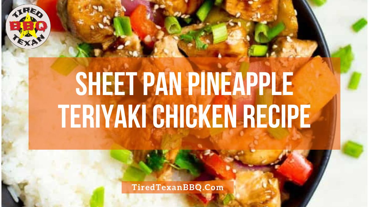 Sheet Pan Pineapple Teriyaki Chicken Recipe