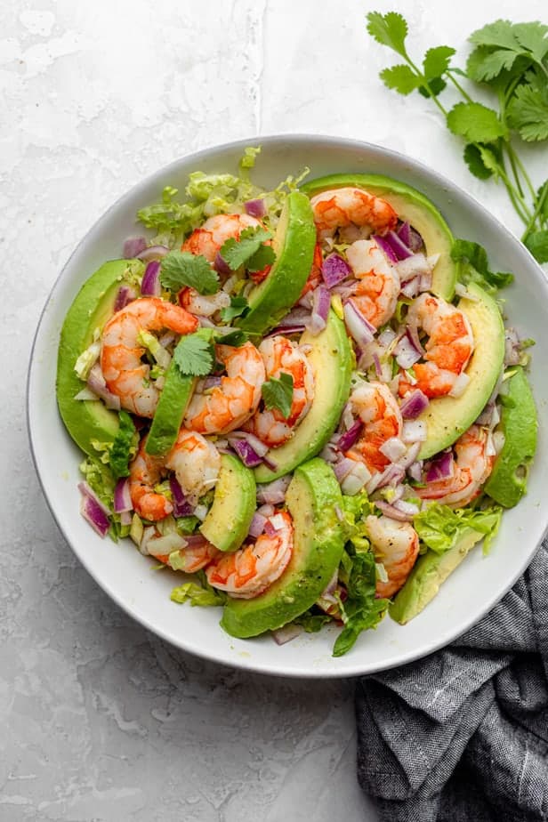 Shrimp & Avocado Salad