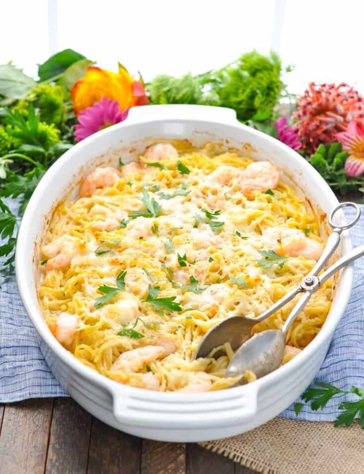 Shrimp Scampi Pasta Bake Recipe (1)