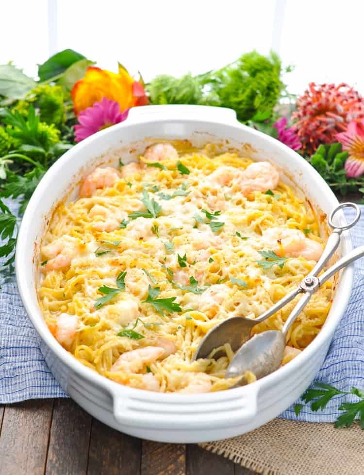 Shrimp Scampi Pasta Bake Recipe (1)