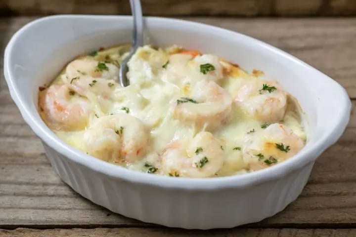 Shrimp Scampi Pasta Bake Recipe (3)