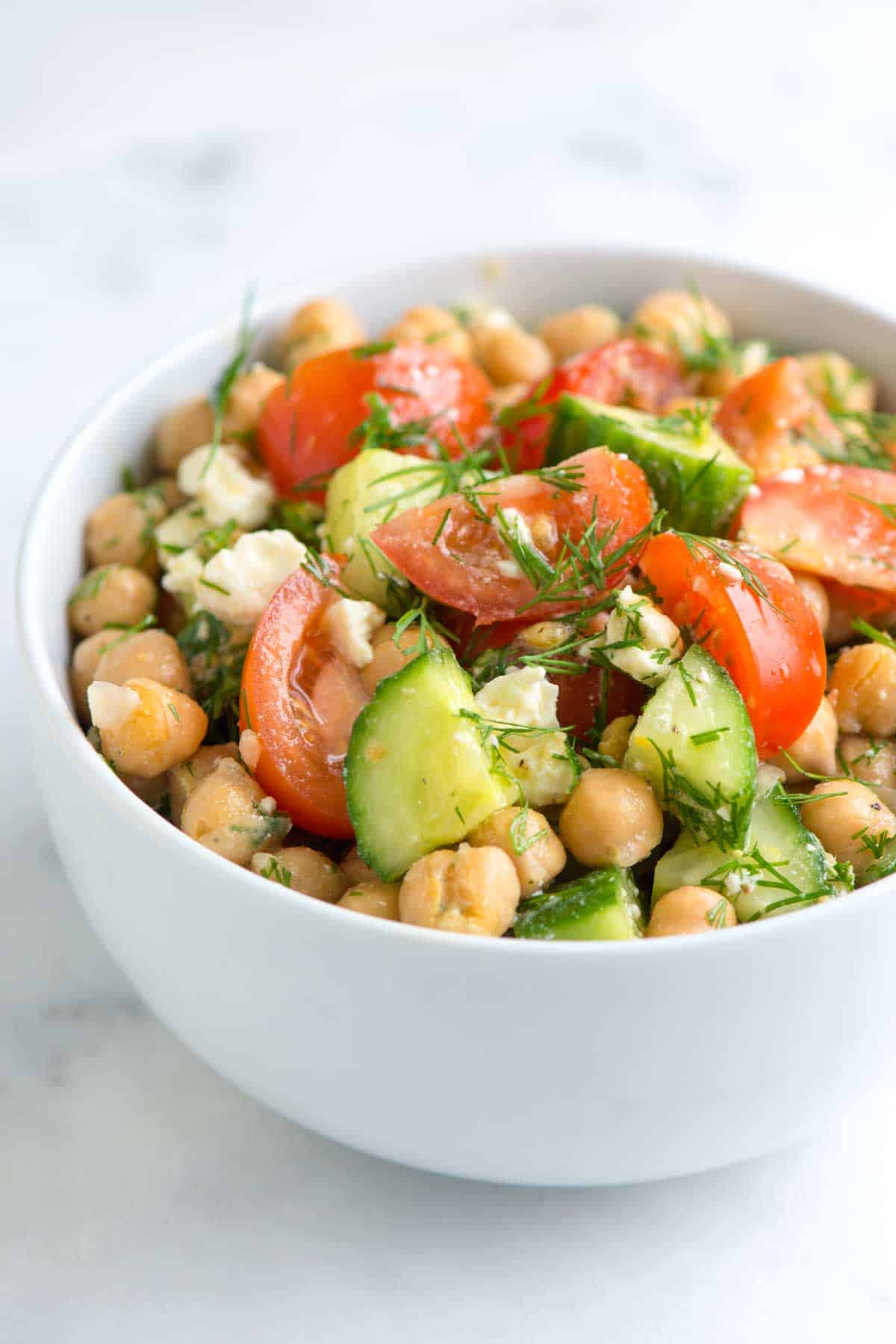 Simple Chickpea Salad
