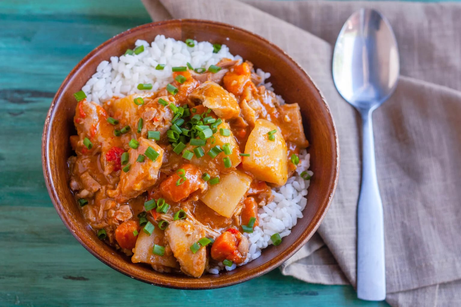 Slow Cooker Chicken Massaman Curry