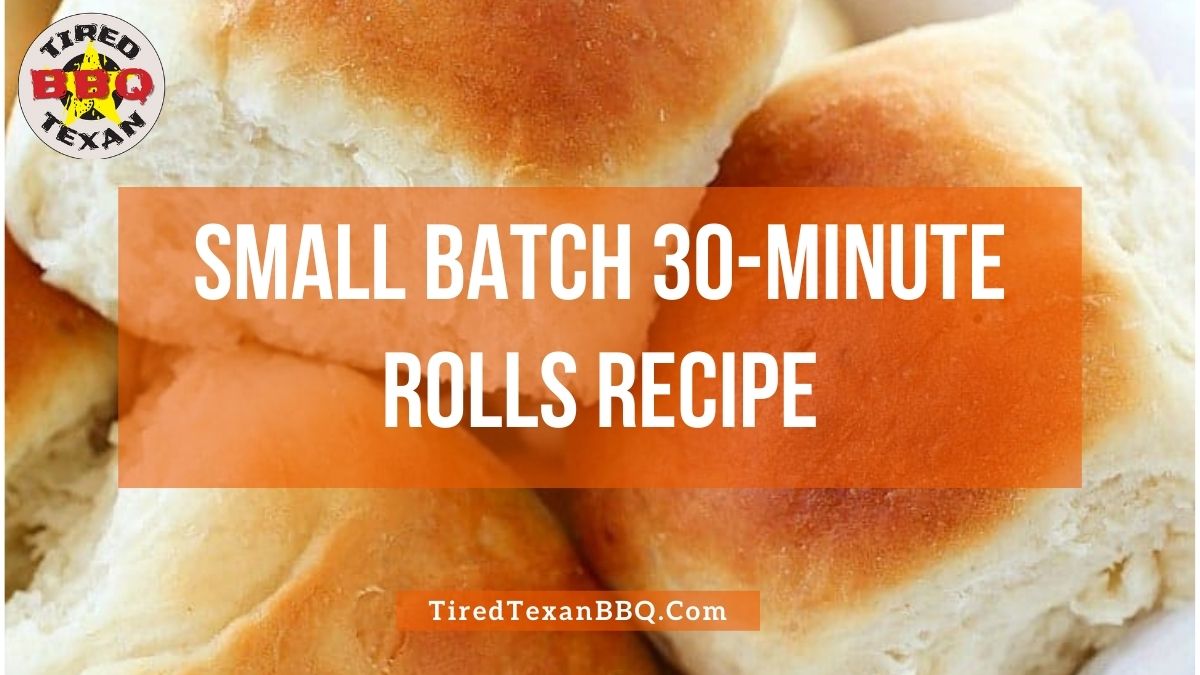 Small Batch 30 Minute Rolls Recipe