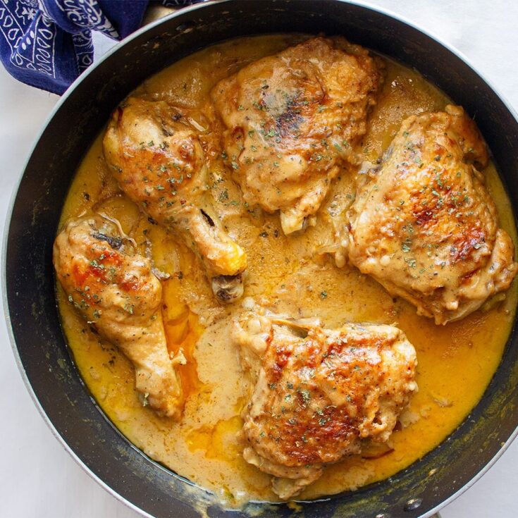 Smothered Chicken and Rice Recipe (1)