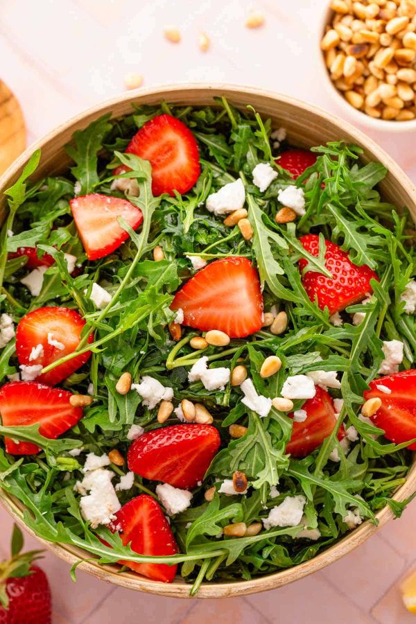 Strawberry Arugula Salad with Feta