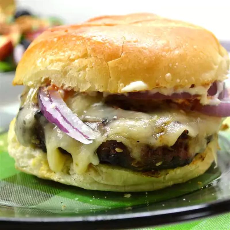 The Best Garlic Burgers EVER