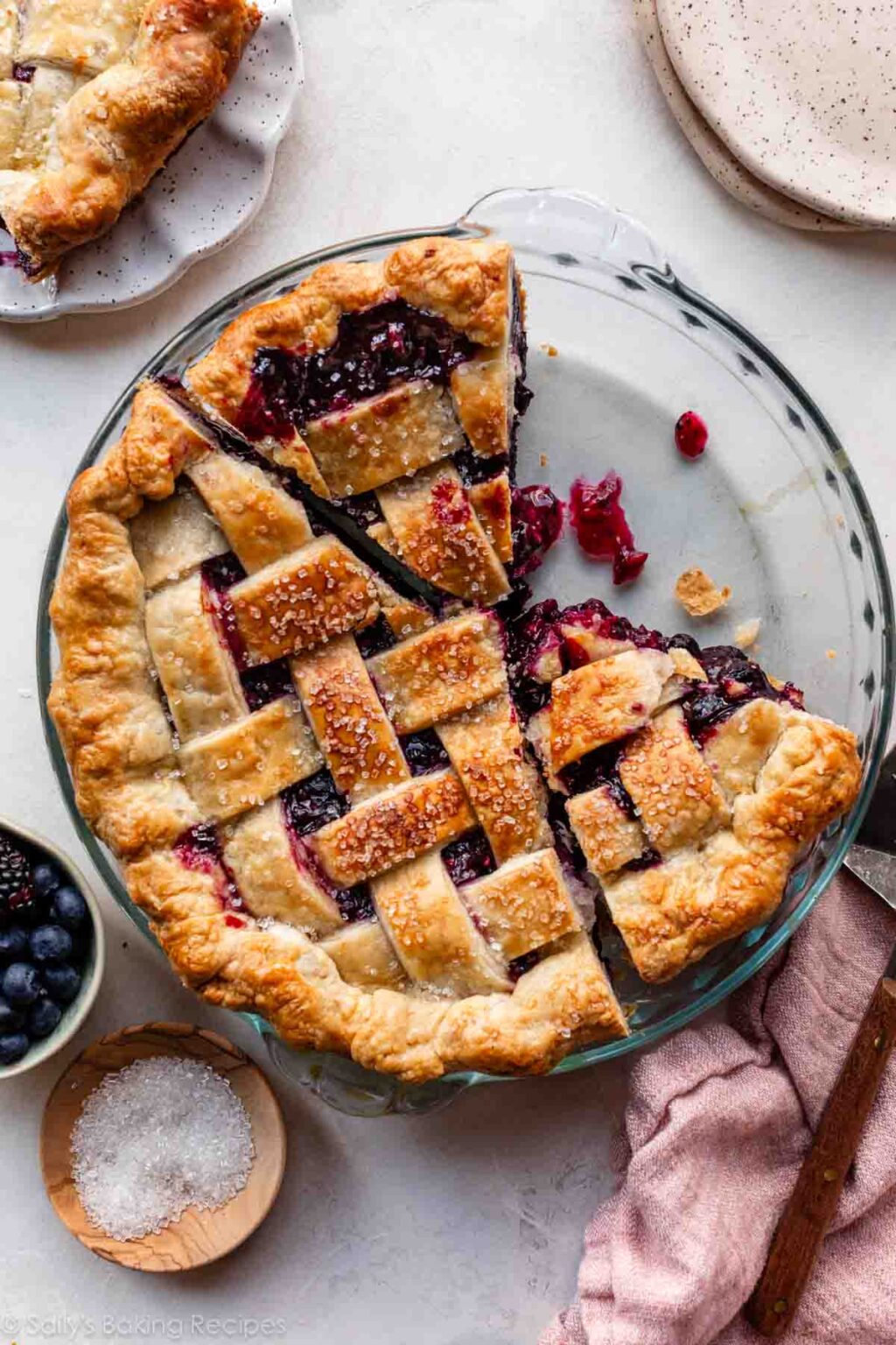 Triple Berry Pie Recipe (2)