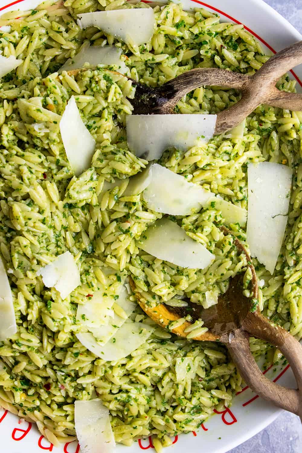 Walnut Pesto Pasta Salad