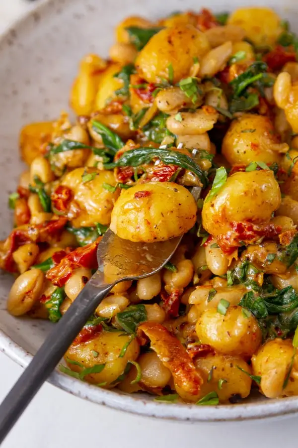 White Bean & Sun Dried Tomato Gnocchi