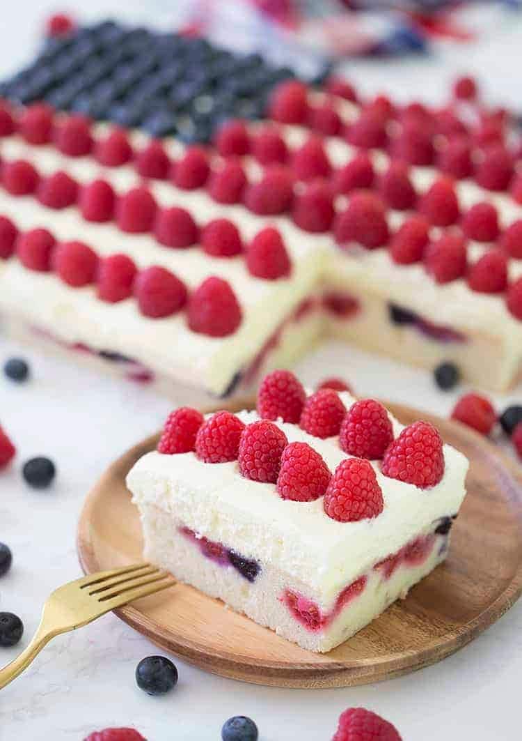 American Flag Cake