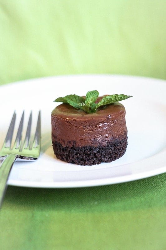 Andes Mint Mini Cheesecakes (2)
