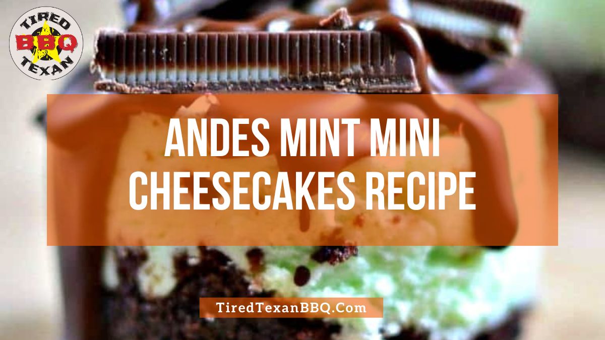 Andes Mint Mini Cheesecakes