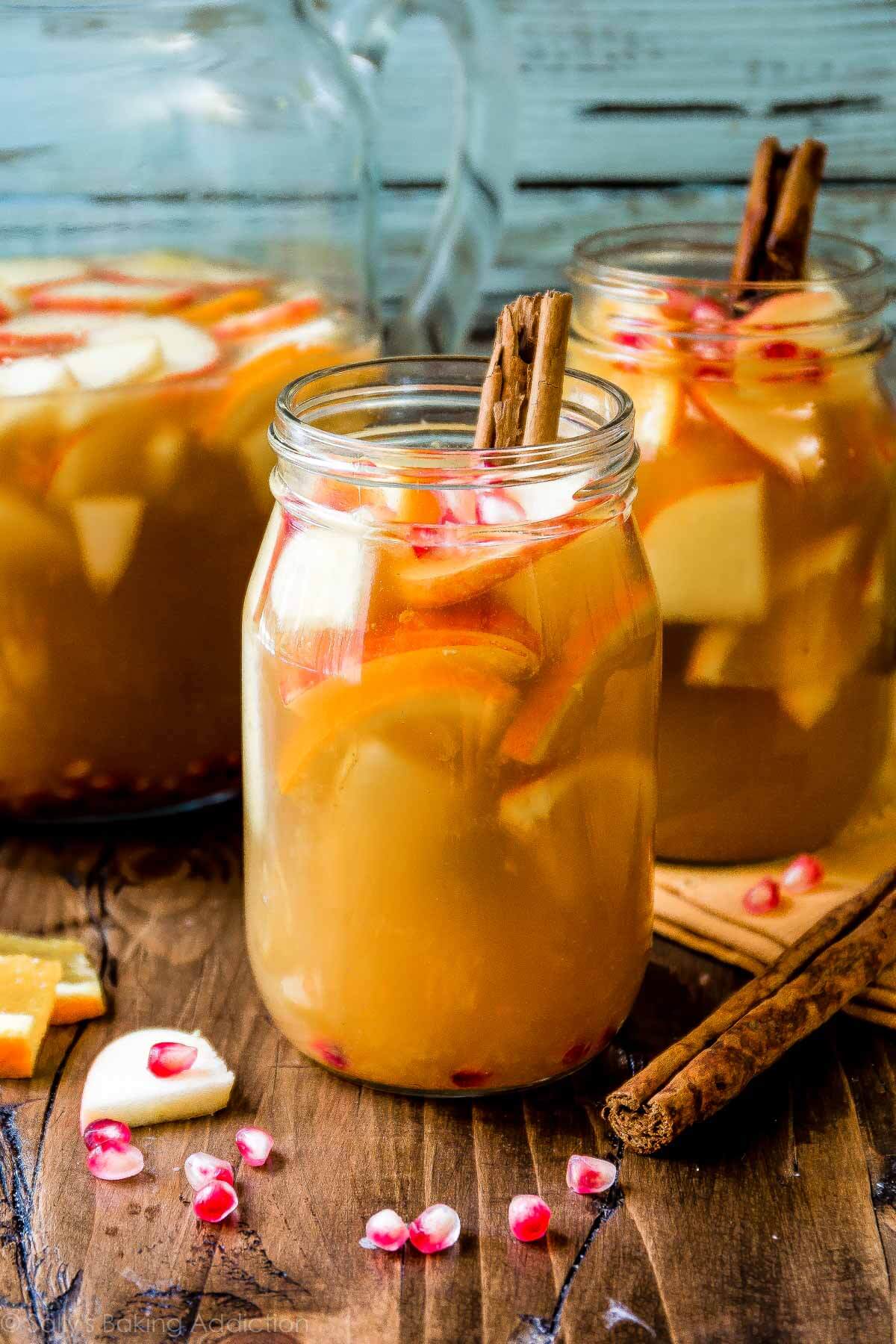 Apple Cider Autumn Sangria