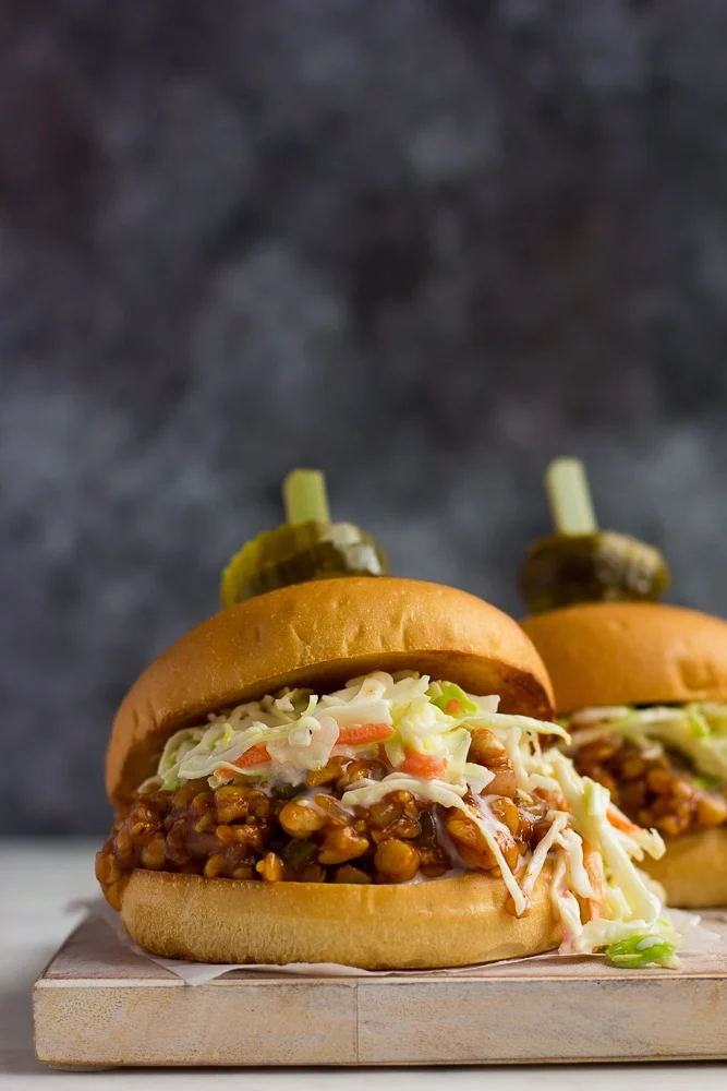 BBQ Tempeh Sandwich