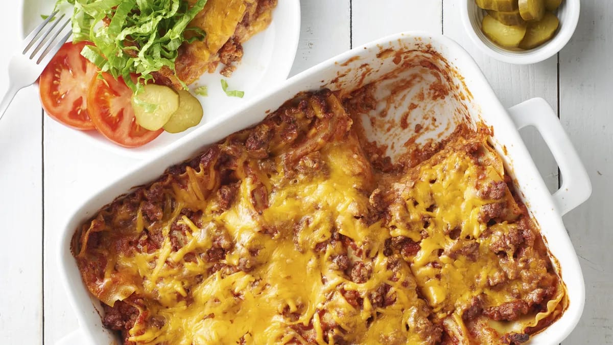 Bacon Cheeseburger Lasagna (1)