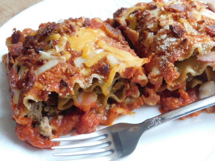 Bacon Cheeseburger Lasagna (2)