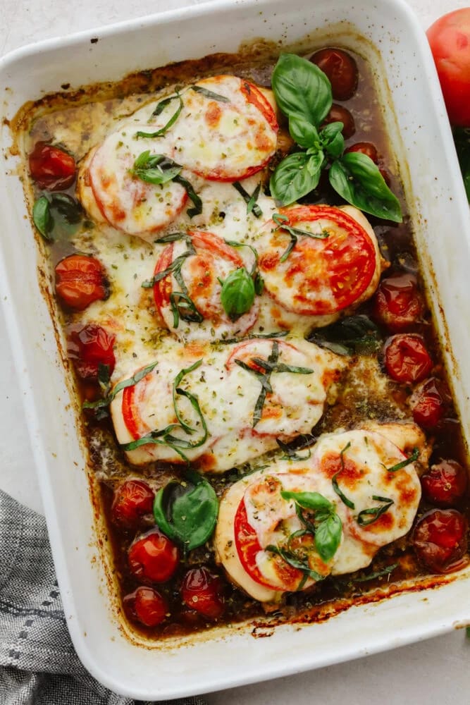 Baked Caprese Chicken (3)