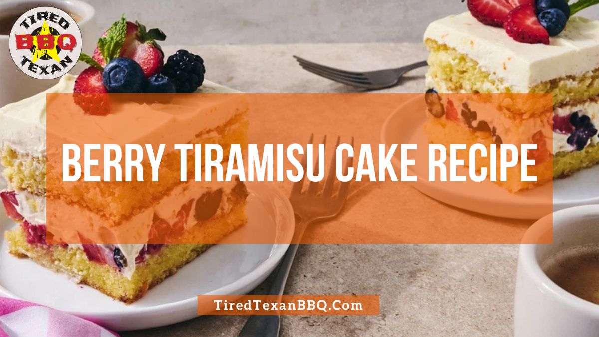 Berry Tiramisu Cake
