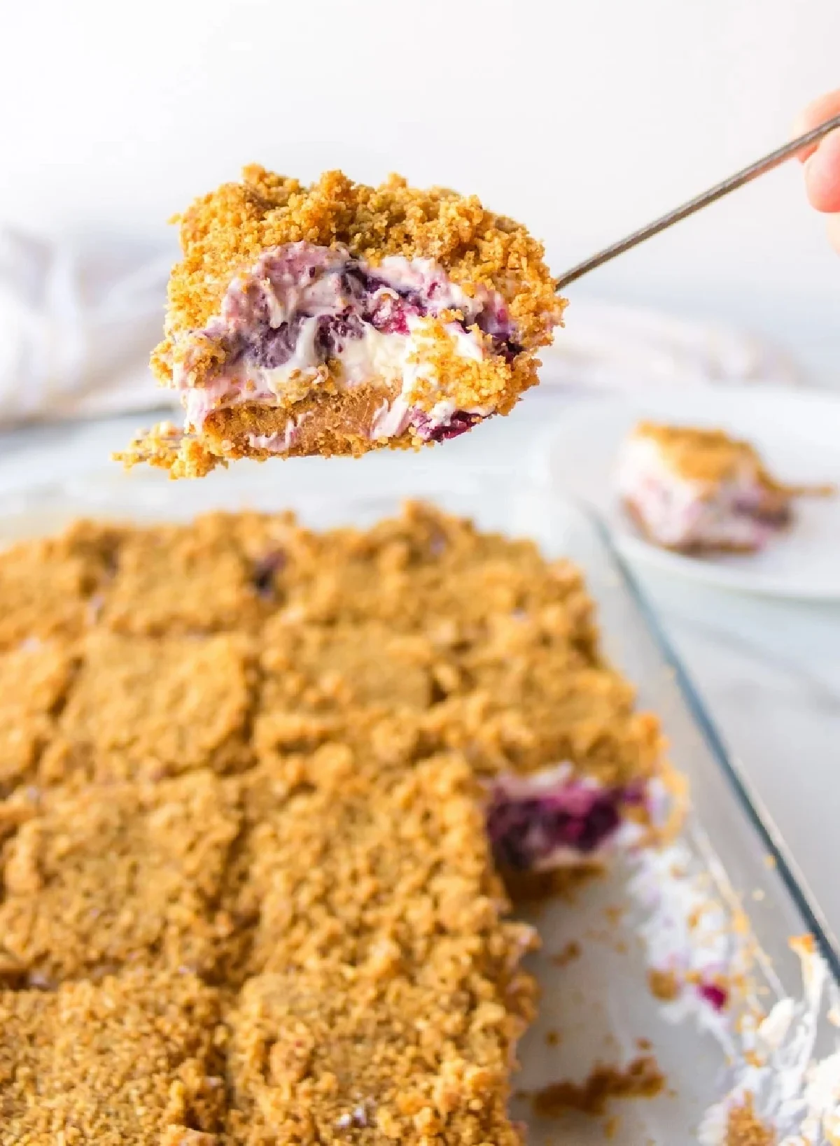 Blueberry Cheesecake Icebox Cake