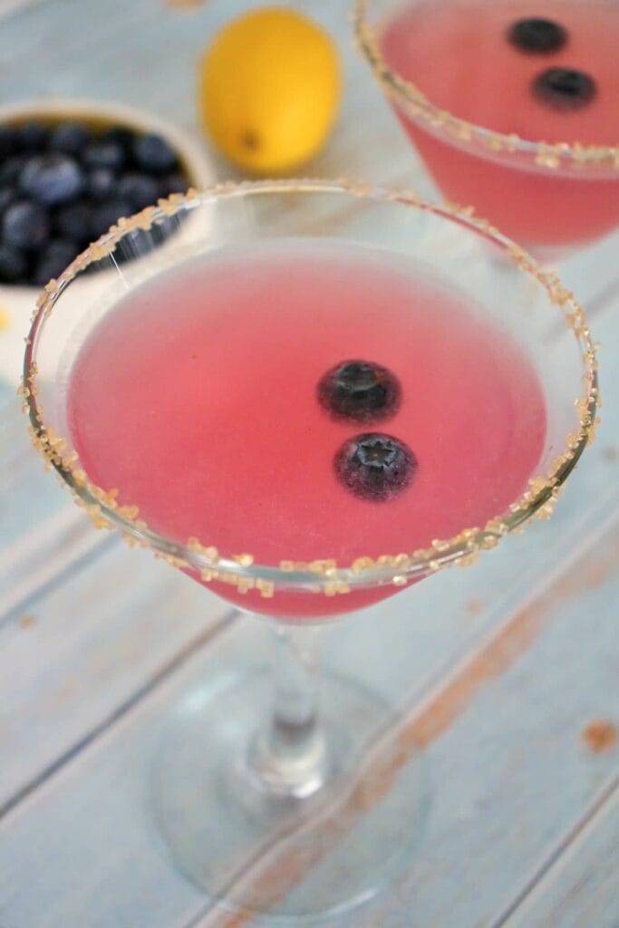 Blueberry Lemon Drop Martini (3)