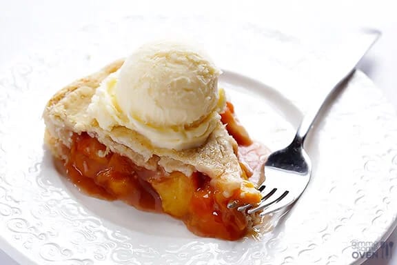 Bourbon Peach Pie
