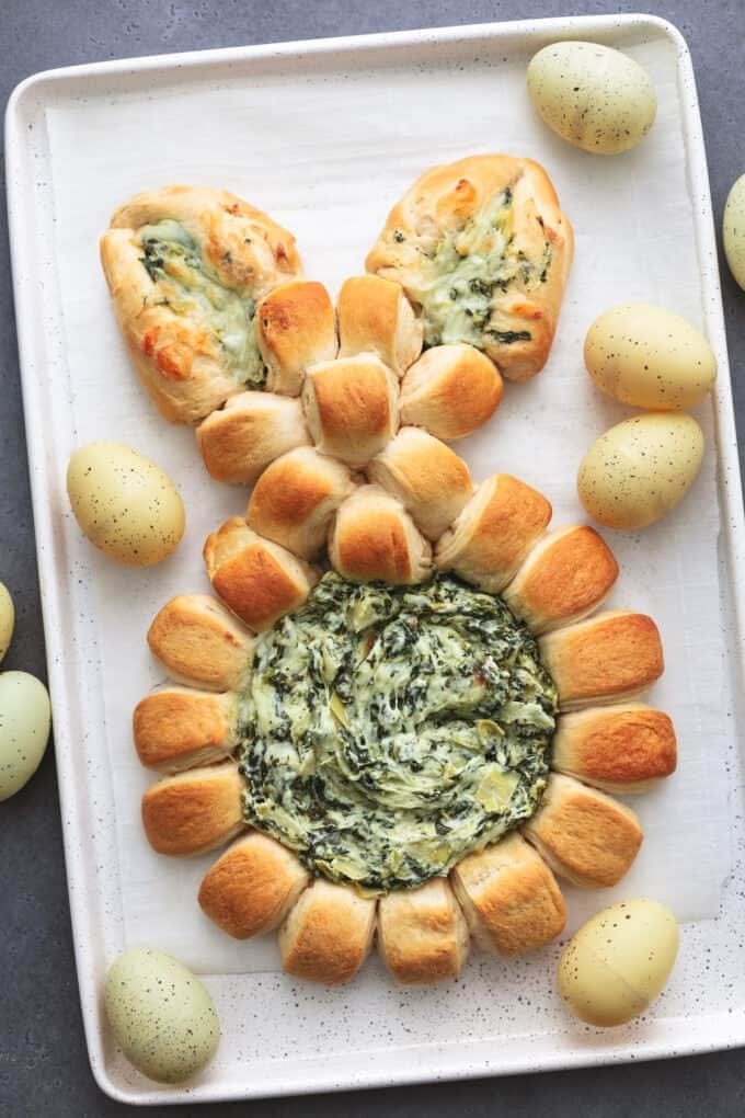 Bunny Spinach Dip Recipe (3)