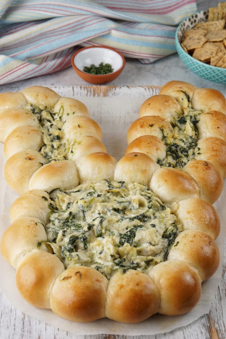 Bunny Spinach Dip Recipe (4)