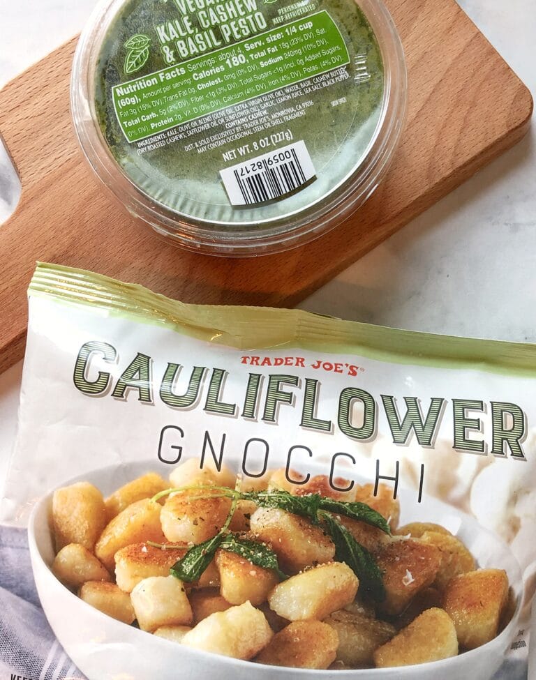 Cauliflower Gnocchi & Pesto Recipe (2)