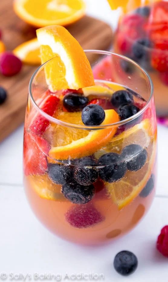 Champagne Sangria