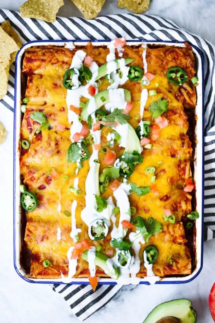 Chicken Enchiladas Recipe (1)