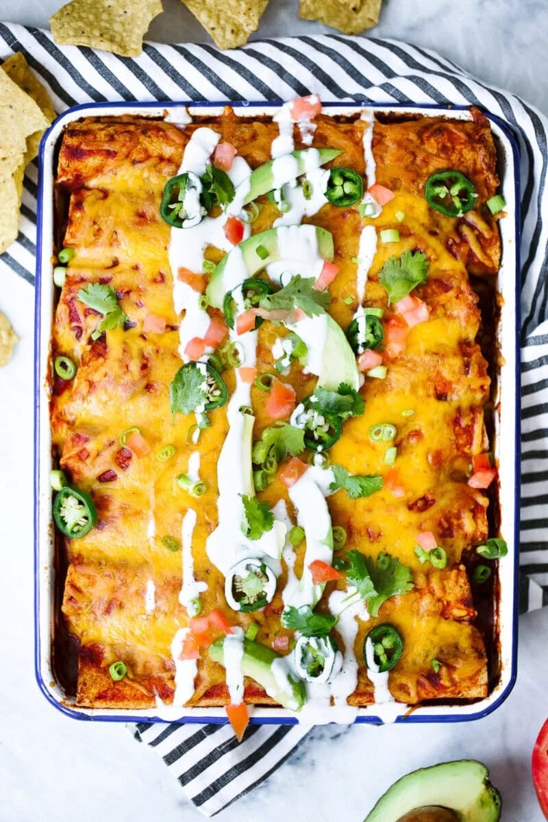 Chicken Enchiladas Recipe (1)