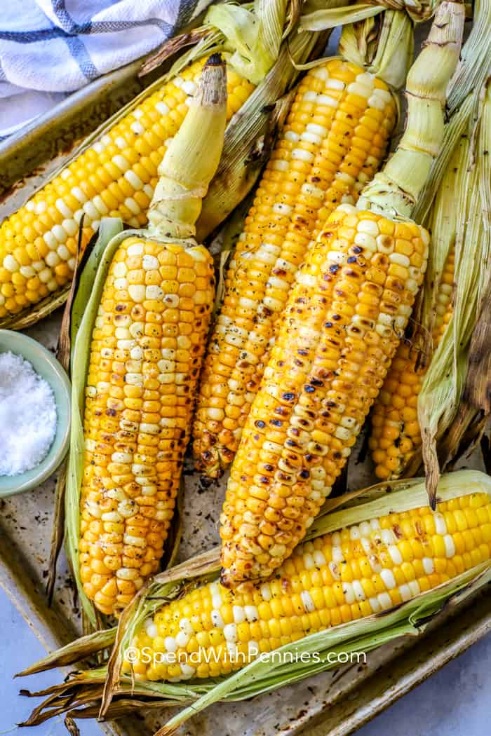 Classic Grilled Corn On The Cob