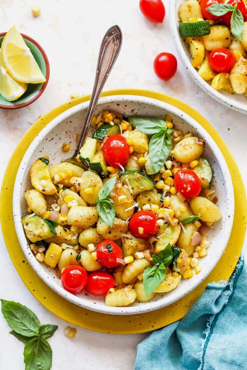 Corn & Tomato Gnocchi