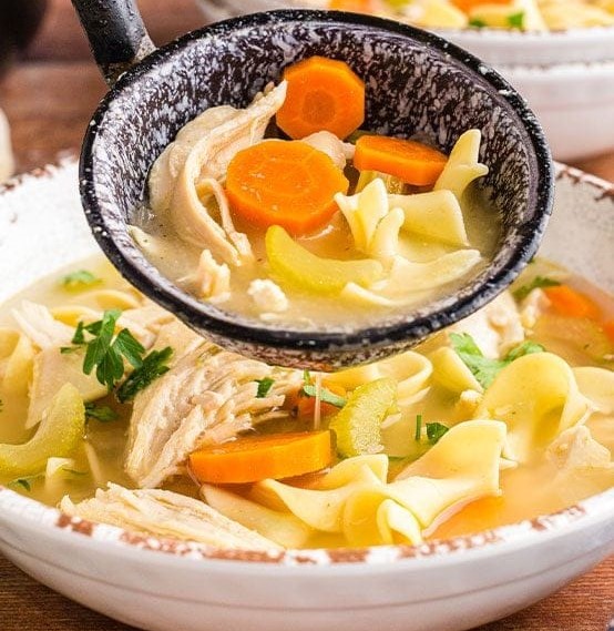 Crockpot Chicken Noodle Soup (3)