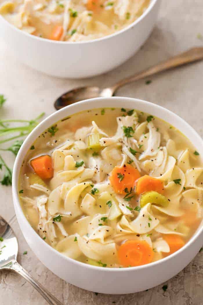 Crockpot Chicken Noodle Soup (4)