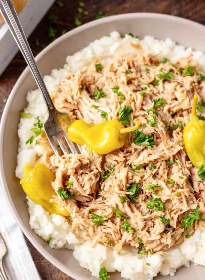 Crockpot Mississippi Chicken (4)