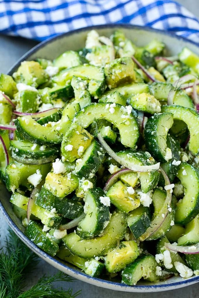 Cucumber Feta Salad (2)