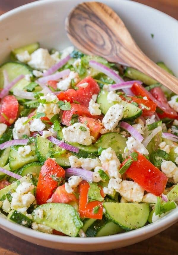 Cucumber Feta Salad (3)
