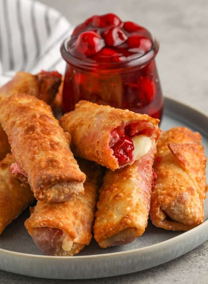 Egg Rolls & Cherry Cheesecake Recipe (4)
