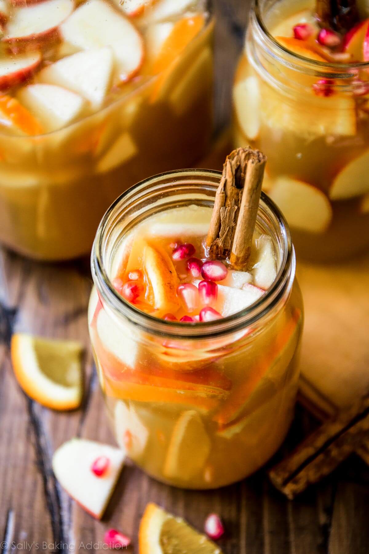Fall Apple Cider Sangria