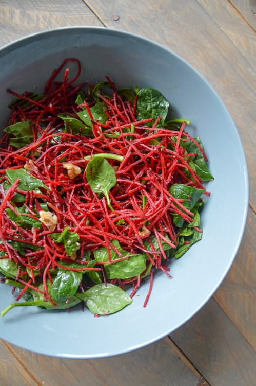Fall Salad with Maple Lime Dressing (1)