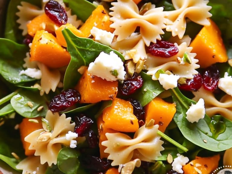 Fall Salad with Maple Lime Dressing (3)