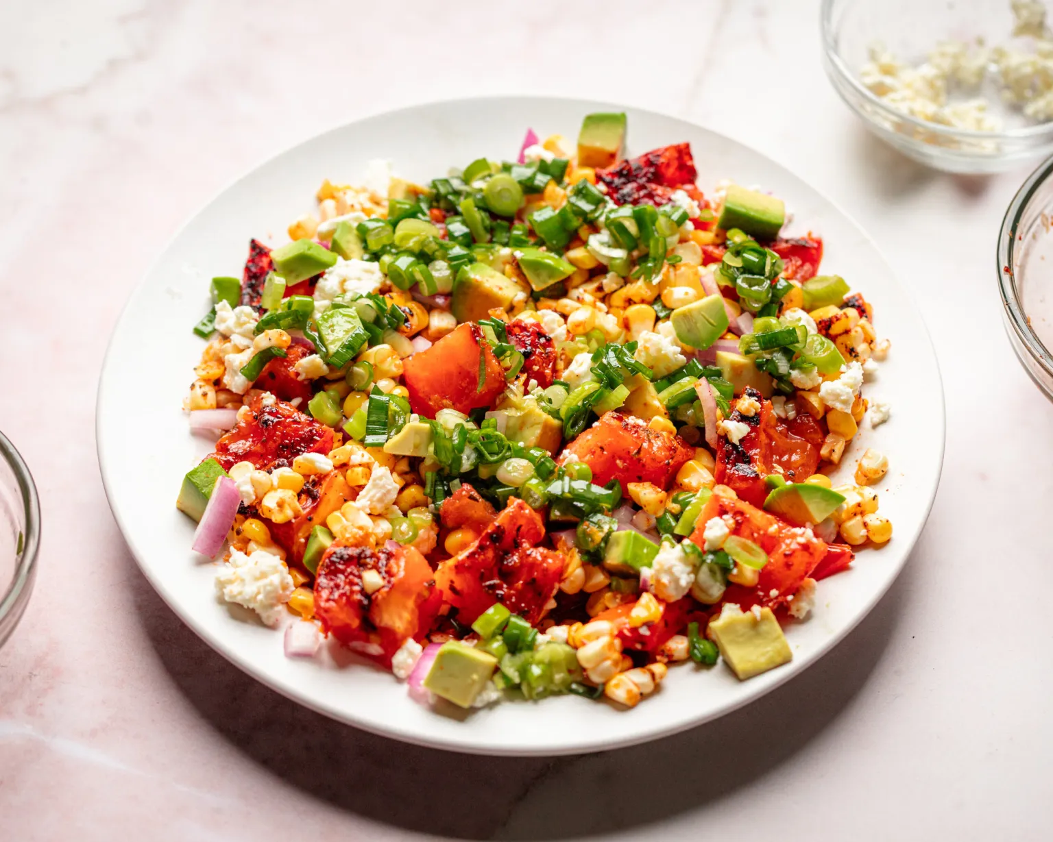 Golden Tomato And Corn Salad